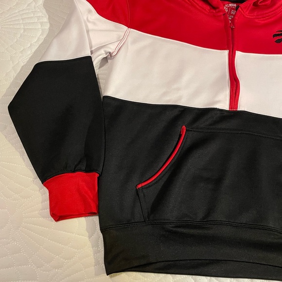 Toronto Raptors Half Zip Hoodie - Boys size XL - Picture 9 of 11